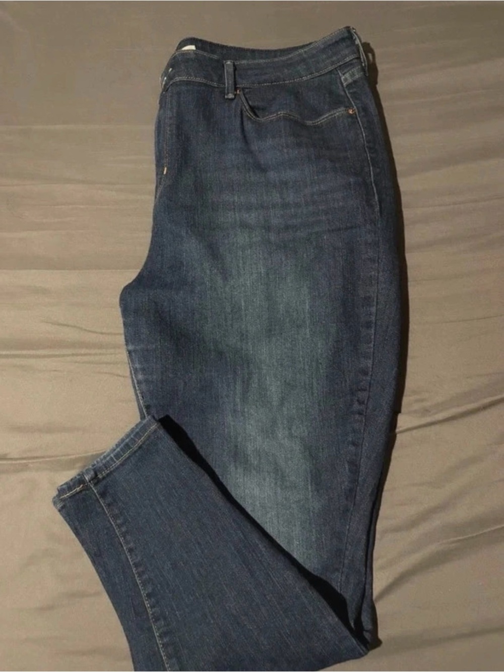 Signature by Levi Strauss Dark Blue High Rise Skinny Jeans
